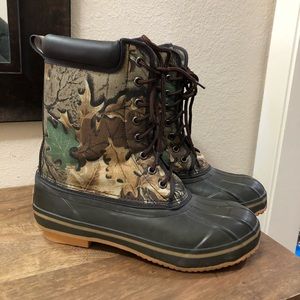 Timber Wolf hunting boots weatherproof Men's size 10